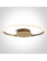 One Light MER 2 ceiling 20W 3000K Triac champagne 63154B/CH/W