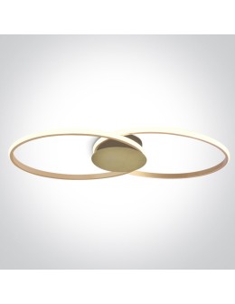 One Light MER 3 ceiling 40W 3000K Triac champagne 63154C/CH/W