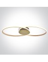 One Light MER 3 ceiling 40W 3000K Triac champagne 63154C/CH/W