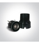One Light BALEZI wpust dogruntowy 6W 3000K czarny IP67 69060/B/W