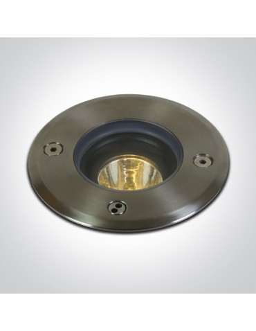 One Light DARIO wpust dogruntowy 3W 3000K stalowy IP67 69072/W