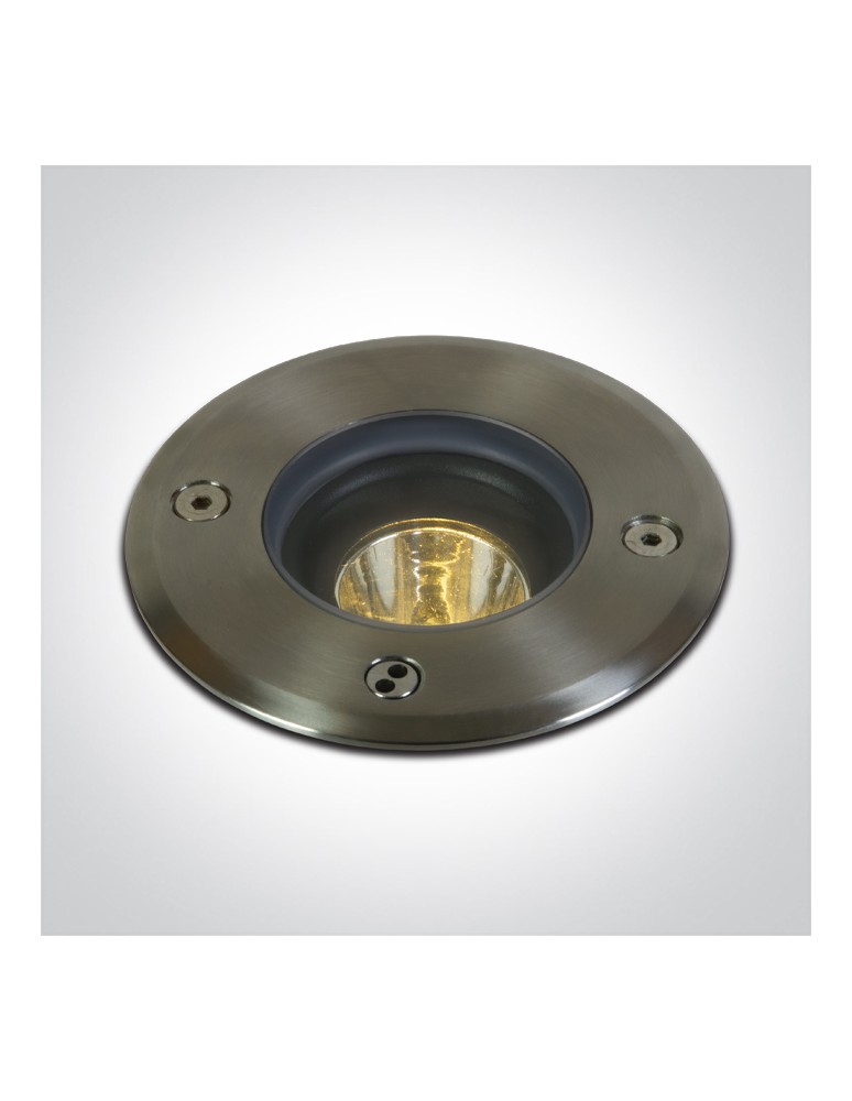 One Light DARIO wpust dogruntowy 3W 3000K stalowy IP67 69072/W