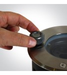 One Light DARIO wpust dogruntowy 3W 3000K stalowy IP67 69072/W