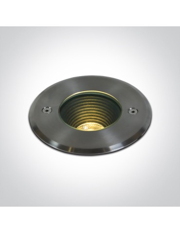 One Light MARIO ground recessed 10W 3000K steel IP67 69070B/W.