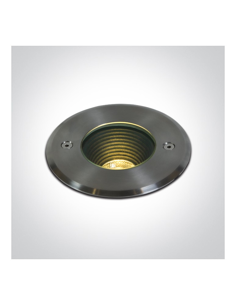 LED overhead lights - One Light MARIO ground recessed 10W 3000K steel IP67 69070B/W. - product kolory-swiatla.pl 1