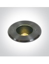One Light MARIO ground recessed 10W 3000K steel IP67 69070B/W.