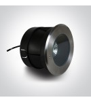 One Light MARIO wpust dogruntowy 3,5W 3000K stalowy IP67 69070A/W