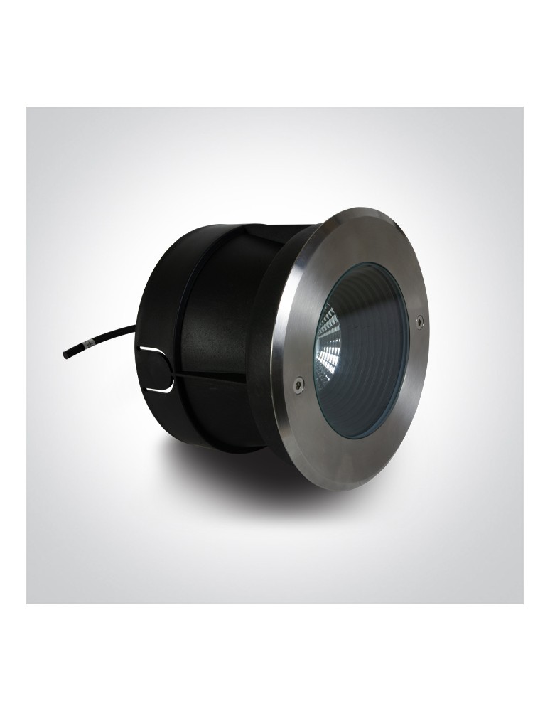 LED overhead lights - One Light MARIO ground recessed 3.5W 3000K steel IP67 69070A/W. - product kolory-swiatla.pl 2