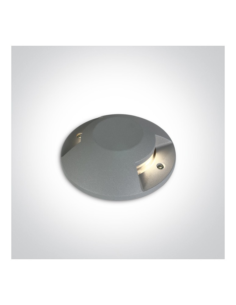 One Light MAURI 2 wpust dogruntowy 2x6W 3000K szary IP67 69058B/G/W