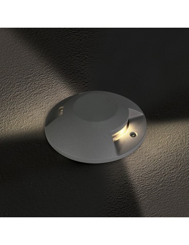 One Light MAURI 2 wpust dogruntowy 2x6W 3000K szary IP67 69058B/G/W - produkt 2