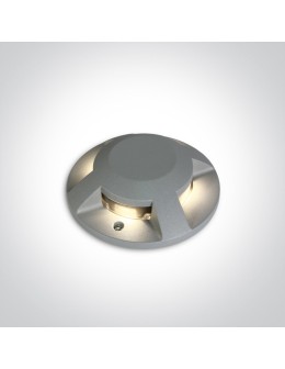 One Light MAURI 4 wpust dogruntowy 4x3W 3000K szary IP67 69058C/G/W