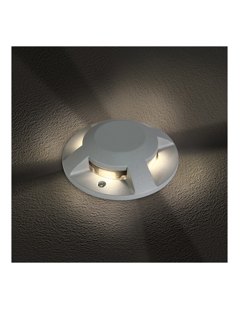 LED overhead lights - One Light MAURI 4 4x3W 3000K grey IP67 69058C/G/W recessed ground recess. - product kolory-swiatla.pl 2