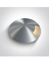 One Light OLIN A ground recessed 3W 3000K aluminum IP67 69015A/AL/W.