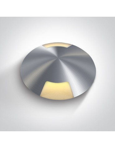One Light OLIN B ground recessed 3W 3000K aluminum IP67 69015B/AL/W.