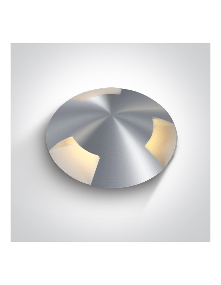 One Light OLIN C wpust dogruntowy 3W 3000K aluminium IP67 69015C/AL/W