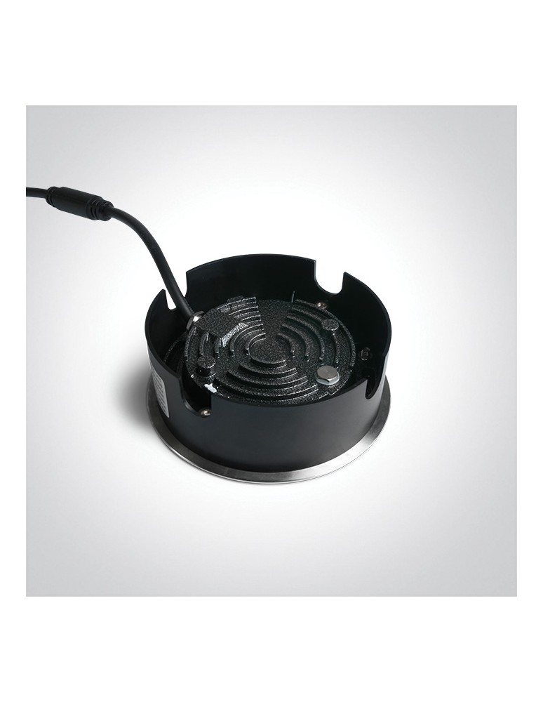 LED overhead lights - One Light WEGA ground recessed 6W 3000K steel IP67 69076B/W. - product kolory-swiatla.pl 2