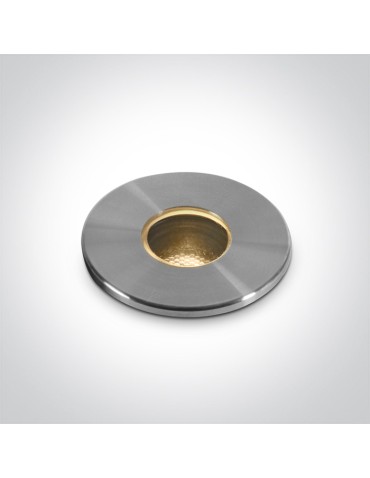 One Light WIGA ground drain 2W 3000K steel IP67 69068A/W.