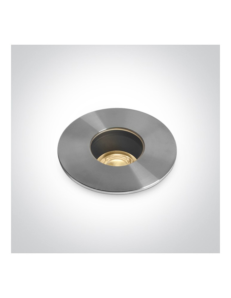 LED overhead lights - One Light WIGA ground recessed 6.5W 3000K steel IP67 69068C/W. - product kolory-swiatla.pl 1