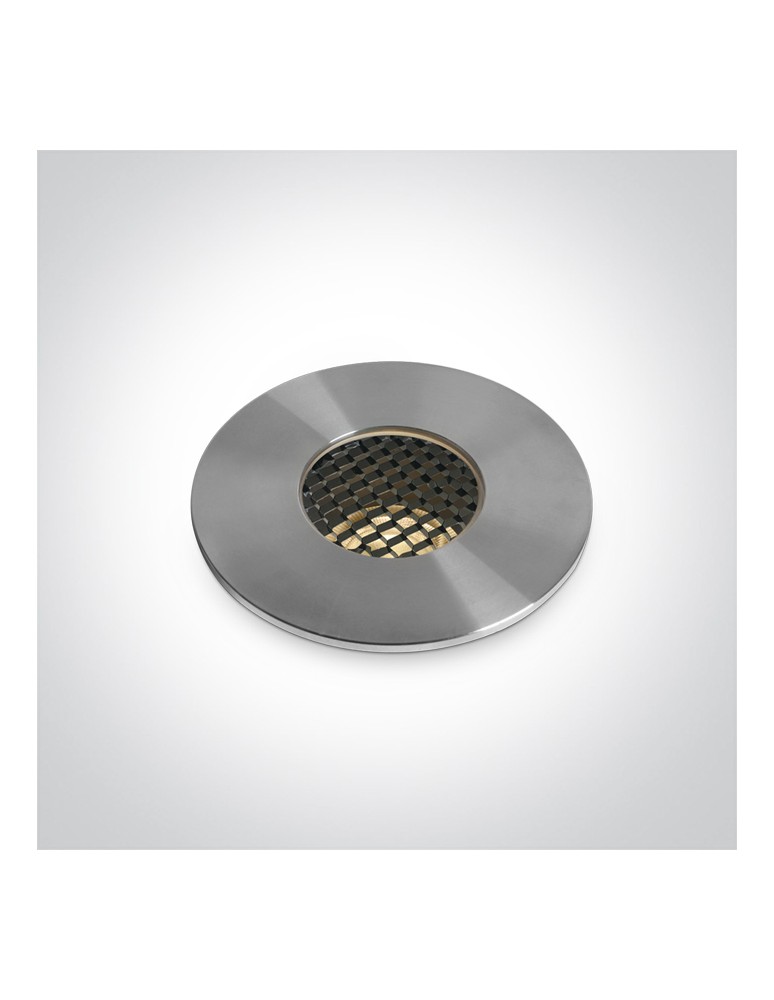 LED overhead lights - One Light WIGA ground recessed 6.5W 3000K steel IP67 69068CH/W. - product kolory-swiatla.pl 1