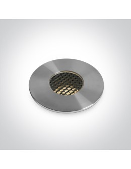 One Light WIGA wpust dogruntowy 6,5W 3000K stalowy IP67 69068CH/W