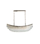 Glamour pendant lamps - Azzardo ZAMBEZI 120 PENDANT GO Shiny Gold Pendant AZ6913 - product 1