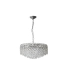 Glamour pendant lamps - Azzardo BURANO 60 PENDANT CH Glossy Chrome Pendant AZ6908 - product 1