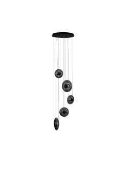 Azzardo ANDORA PENDANT 5 3-STEP DIMM SMOKY Smoky Gloss Pendant AZ6887