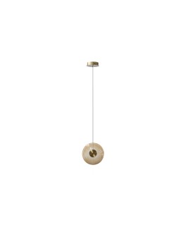 Azzardo ANDORA PENDANT 1 AMBER Amber Gloss Pendant AZ6882