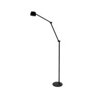 Lampy podłogowe do czytania - Azzardo MOLLY FLOOR DIMM BK Czarny Mat Podłogowa AZ6809 - produkt 1