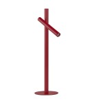 Lampki biurkowe - Azzardo TROST TABLE RED Czerwony Mat Stołowa AZ6800 - produkt 3