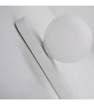 Kinkiety kule - Azzardo ELMO WALL WH Biały Mat Kinkiet/Ścienna AZ6799 - produkt 2