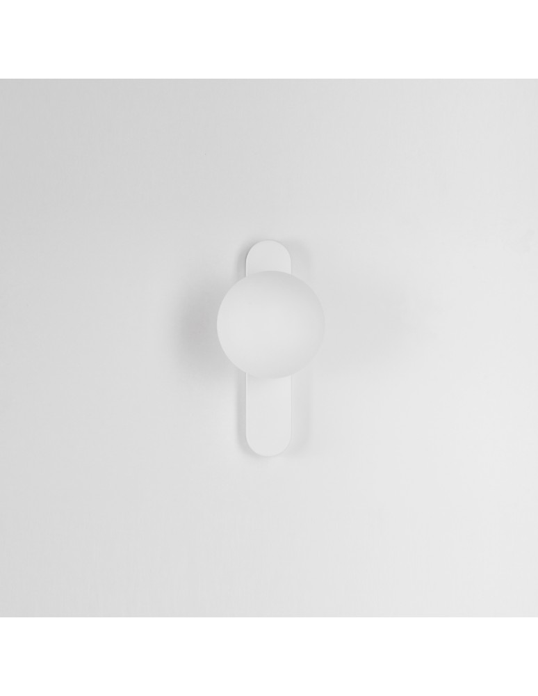 Wall lamps spheres - Azzardo ELMO WALL WH White Mat Wall lamp/wall lamp AZ6799 - product kolory-swiatla.pl 4