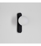Wall lamps spheres - Azzardo ELMO WALL BK Black Mat Wall lamp/wall lamp AZ6798 - product 1