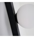 Wall lamps spheres - Azzardo ELMO WALL BK Black Mat Wall lamp/wall lamp AZ6798 - product 3
