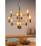 Chandelier chandeliers - Lucide LEANNE Pendant 1xE27 black 21421/10/30 - product 5