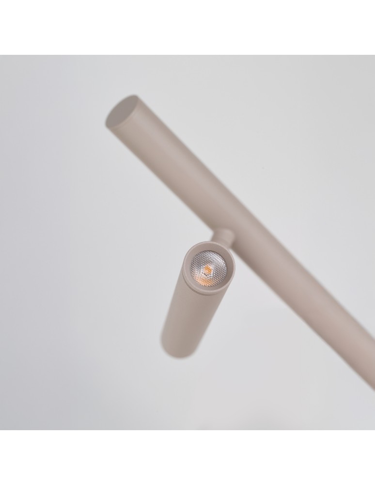 Lampki biurkowe - Azzardo TROST TABLE BEIGE Beżowy Mat Stołowa AZ6802 - produkt kolory-swiatla.pl 4