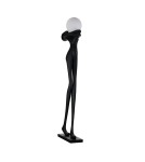 Designer floor lamps - Azzardo HESTIA BK Black Mat Floor Lamp AZ6787 - product 1