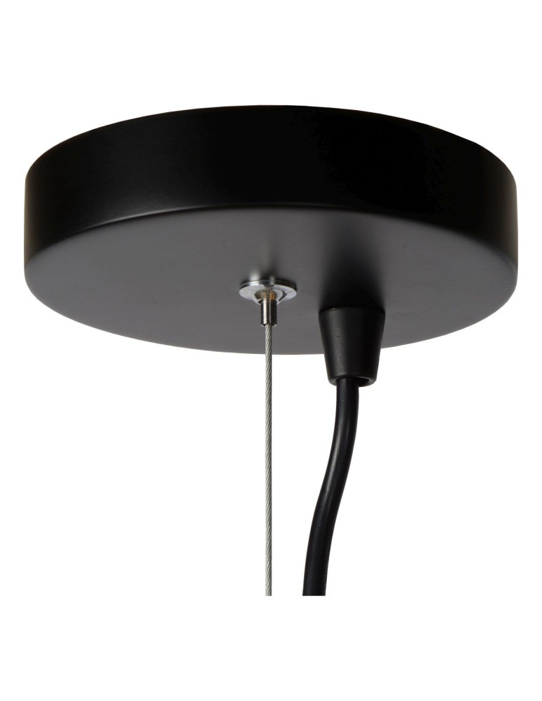 Chandelier chandeliers - Lucide LEANNE Pendant 1xE27 black 21421/10/30 - product kolory-swiatla.pl 6