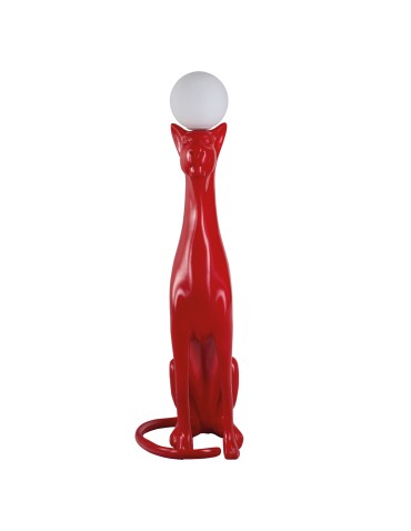 Azzardo PUMA RED Red Mat Ceiling Floor lamp AZ6785