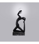 Designer floor lamps - Azzardo ARTEMIS BK Black Mat Floor Lamp AZ6783 - product 1