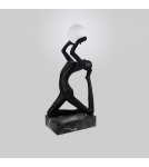 Lampy podłogowe designerskie - Azzardo ARTEMIS BK Czarny Mat Podłogowa AZ6783 - produkt 4