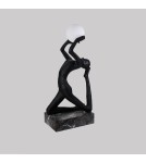 Designer floor lamps - Azzardo ARTEMIS BK Black Mat Floor Lamp AZ6783 - product 5