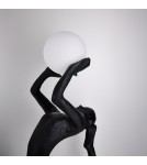 Designer floor lamps - Azzardo ARTEMIS BK Black Mat Floor Lamp AZ6783 - product 8