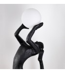 Lampy podłogowe designerskie - Azzardo ARTEMIS BK Czarny Mat Podłogowa AZ6783 - produkt 2