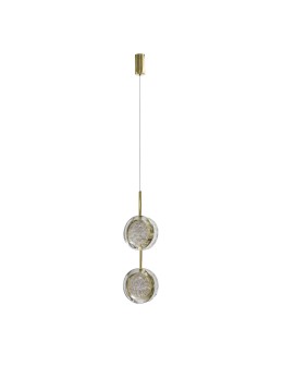Azzardo EUFORIA PENDANT 2 GO Shiny Gold Pendant AZ6736
