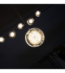 Lampy wiszące pojedyncze - Azzardo EUFORIA 13 PENDANT 1 GO Złoty Błyszczący Wisząca AZ6734 - produkt 2