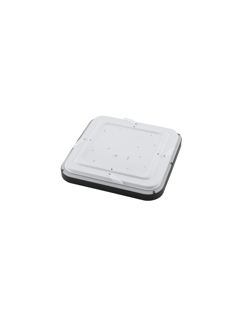 Nowodvorski AGNES SQUARE LED PRO  Lampy sufitowe Plafon Max moc 16W LED zintegrowany IP44 3000K Czarny 10983