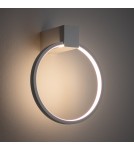 Ring wall lamps - Nowodvorski CIRCOLO LED XS Wall Sconces Max power 9W LED integrated 3000K White 11601 - product 2