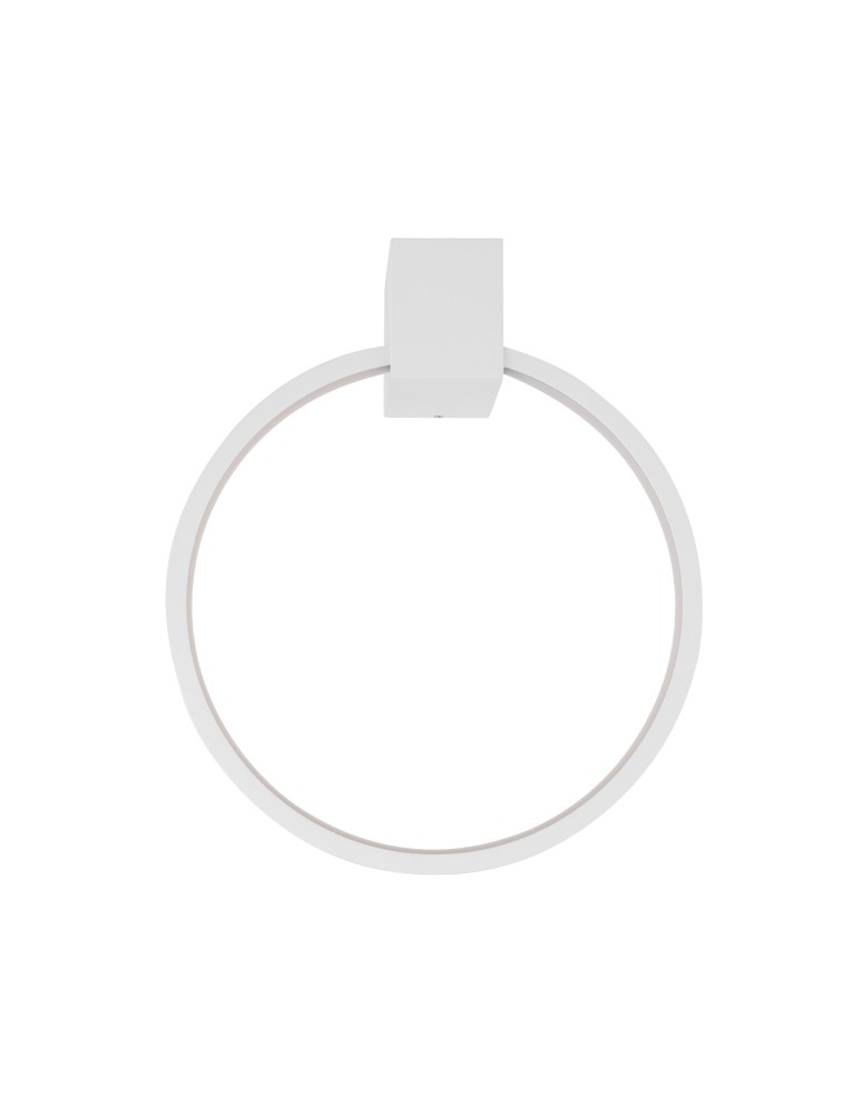 Ring wall lamps - Nowodvorski CIRCOLO LED XS Wall Sconces Max power 9W LED integrated 3000K White 11601 - product kolory-swiatla.pl 4