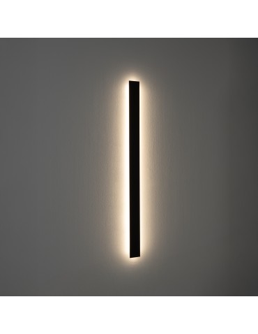 Nowodvorski COMMA LED M  Ścienna Kinkiety Max moc 25W LED zintegrowany  3000K Czarny 11877 - produkt 2